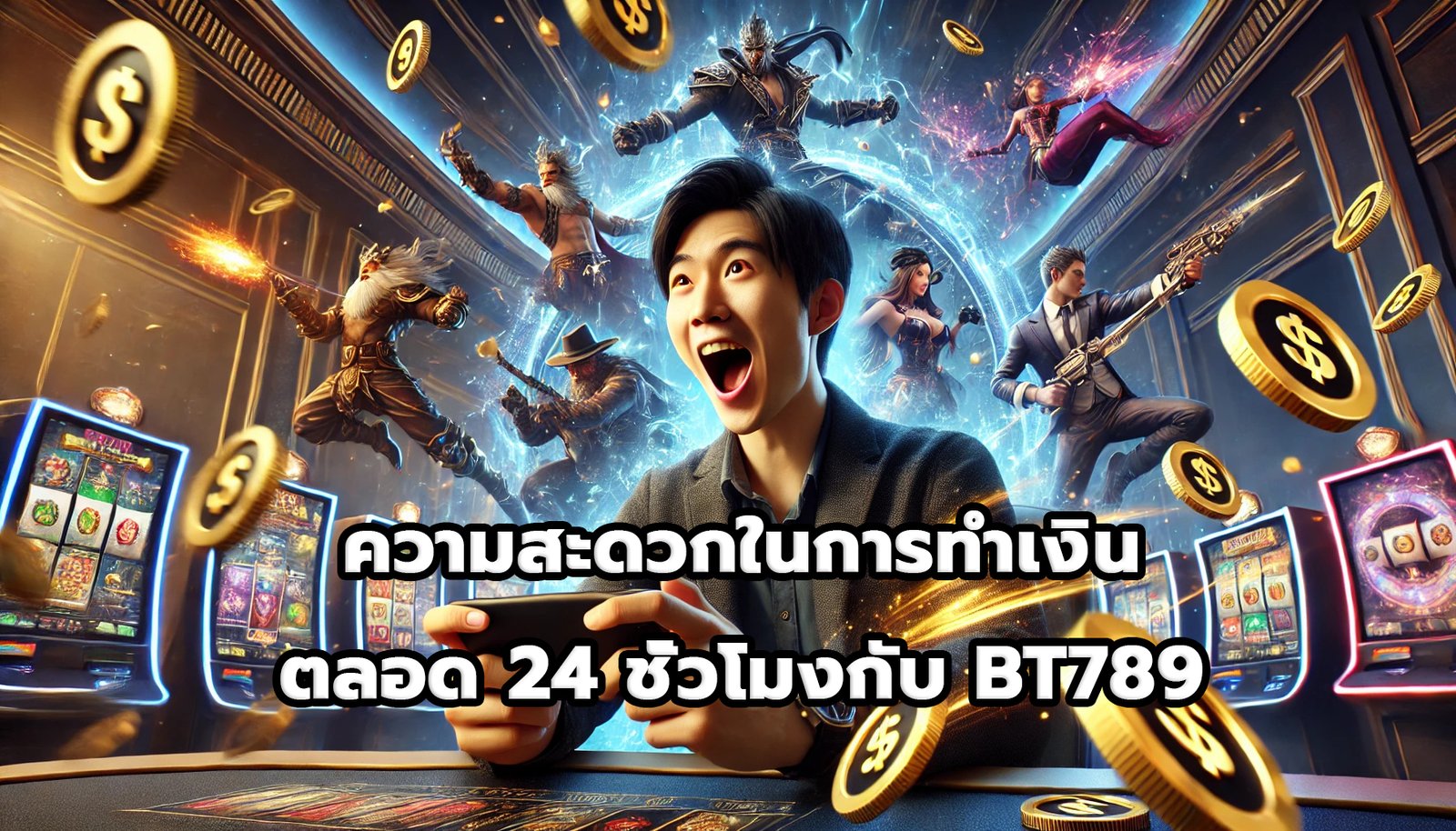 ความสะดวกในการทำเงินตลอด 24 ชั่วโมงกับ BT789-10